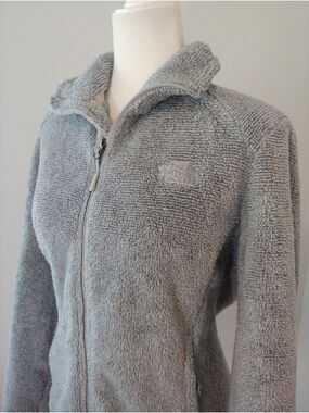 The North Face Women's Light Gray Fleece Jacket size Large